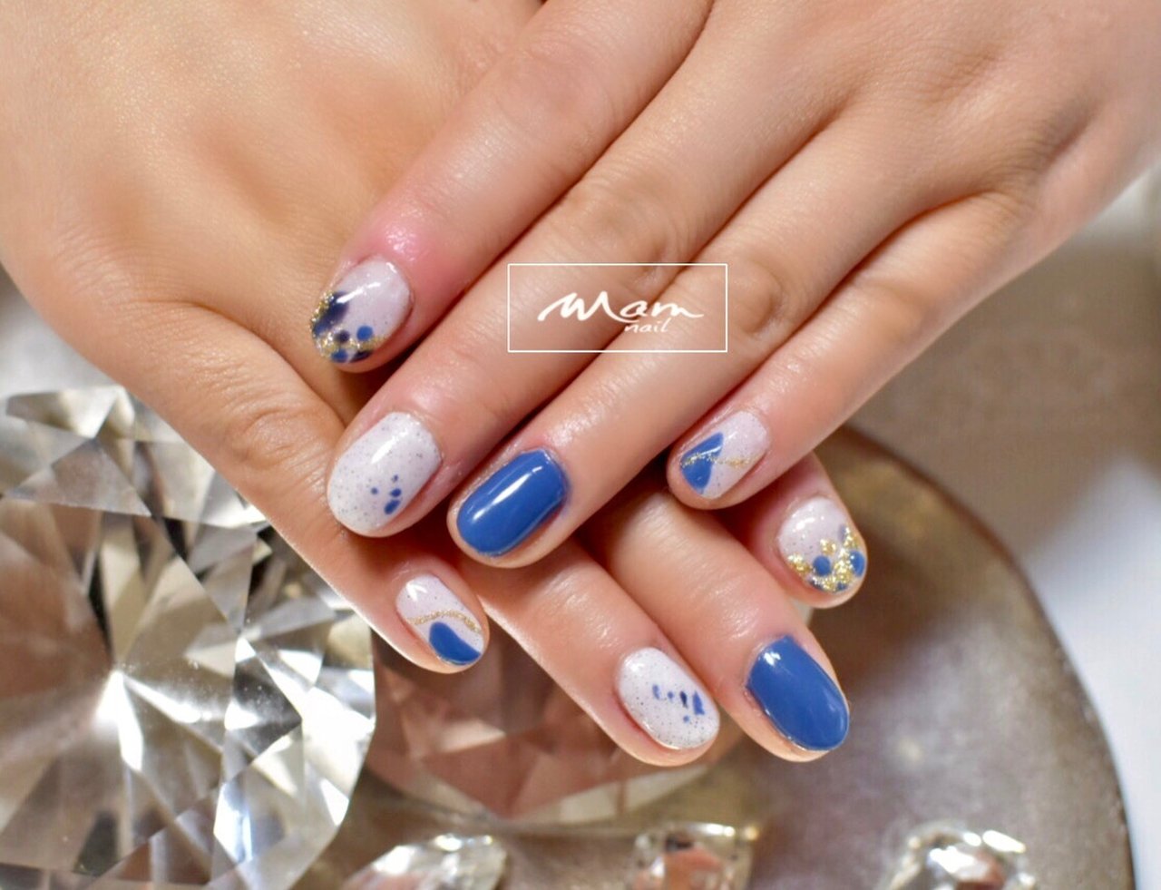 オフィス ブライダル デート 女子会 ハンド Mamnailのネイルデザイン No ネイルブック