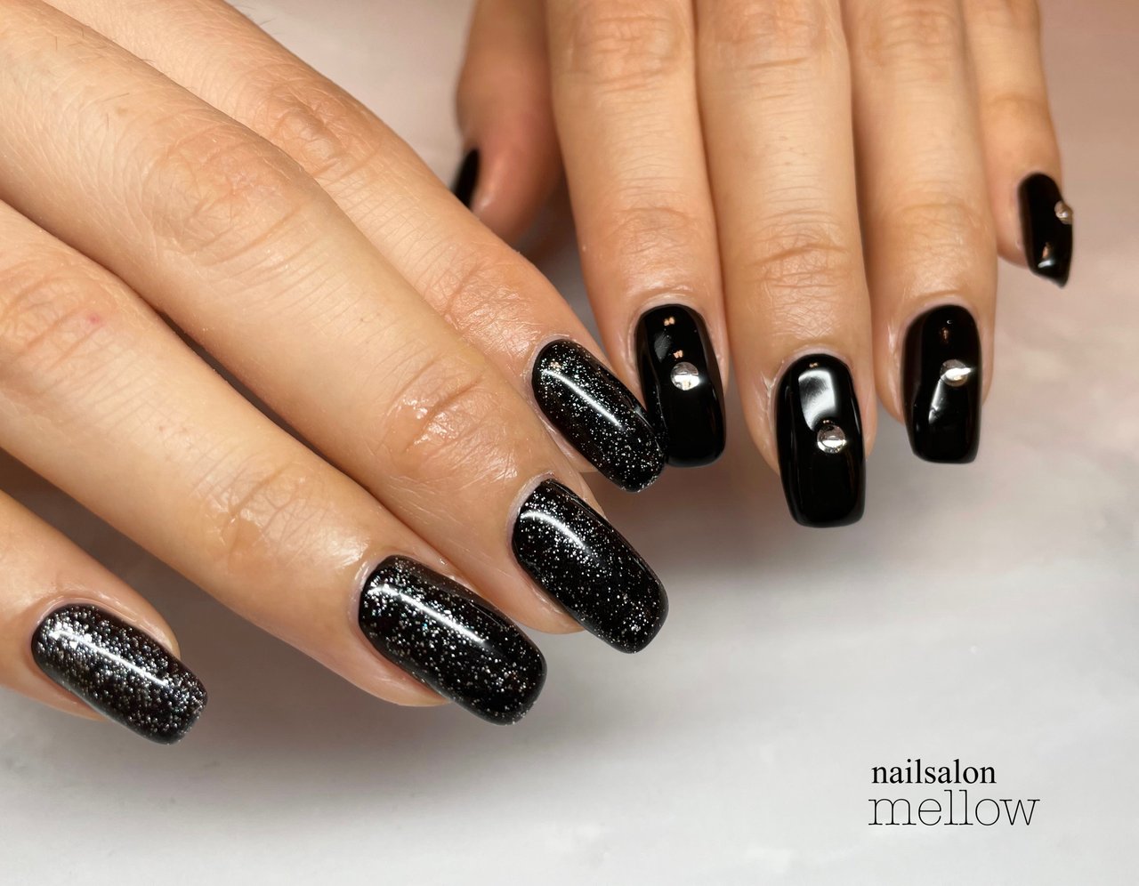 秋/冬/ハンド/シンプル/ラメ - nailsalon mellow 大山浩美のネイル