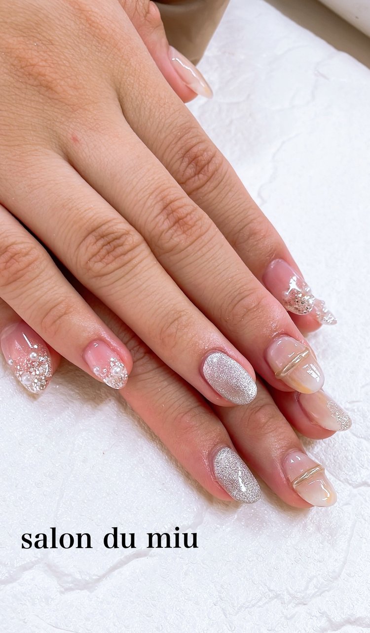 オールシーズン 旅行 梅雨 七夕 ハンド Salondumiuのネイルデザイン No 725 ネイルブック