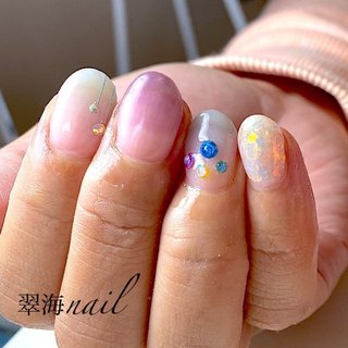 雨ネイルのネイルデザイン ネイルブック