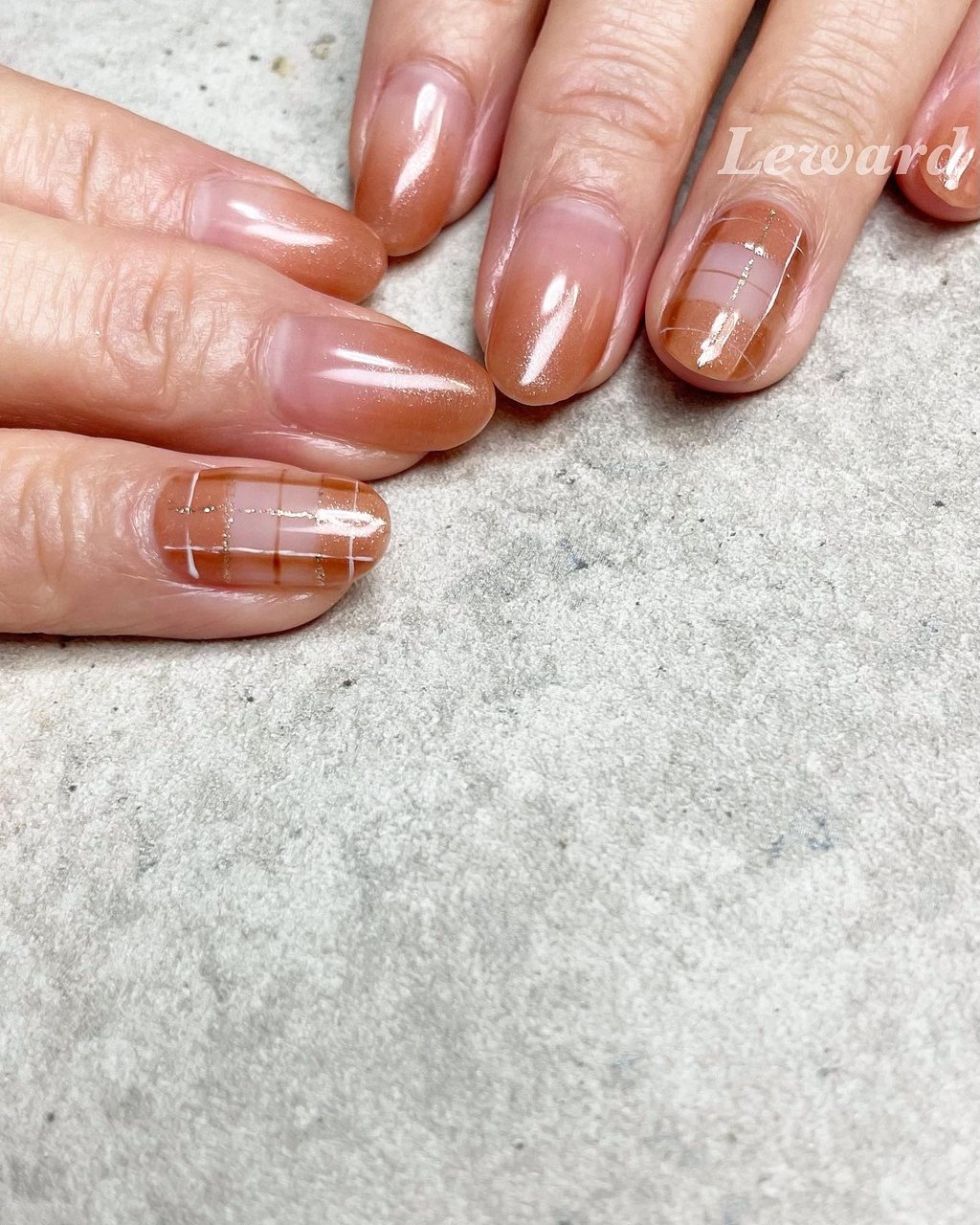 冬 デート 女子会 ハンド グラデーション Nailsalon Lewardのネイルデザイン No ネイルブック