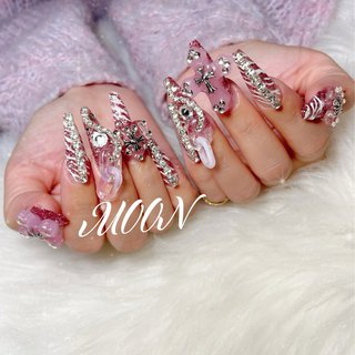 スーパーロング/#サブカルネイルのネイルデザイン｜ネイルブック 