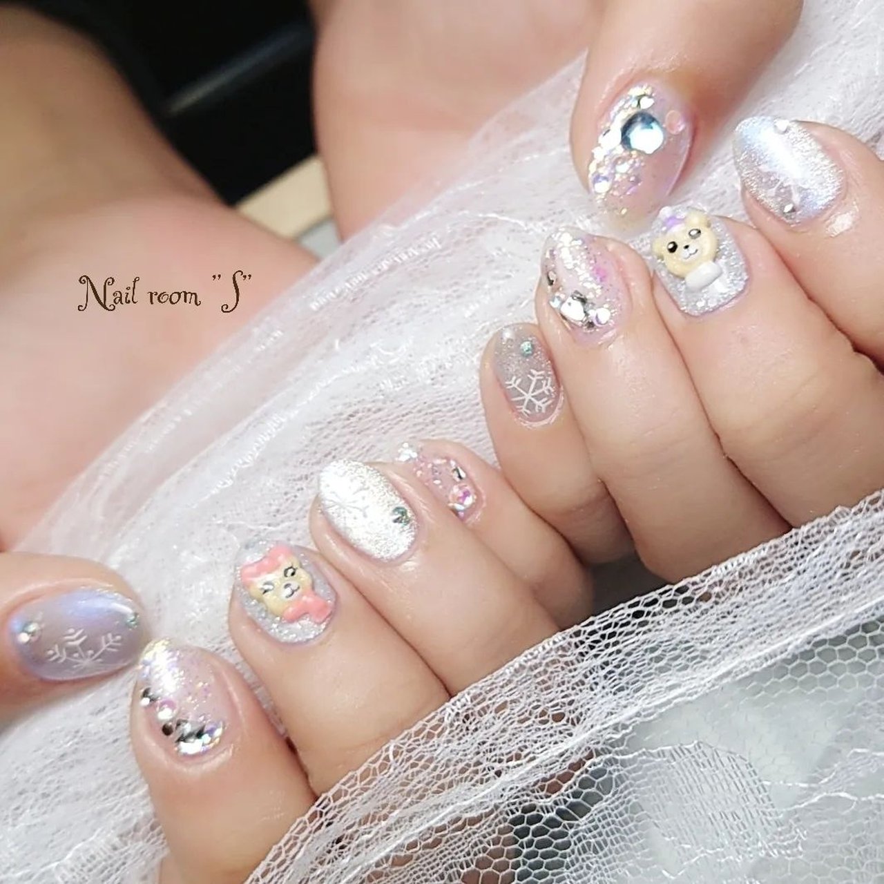 冬/クリスマス/パーティー/女子会/ハンド - nail_room_sのネイル