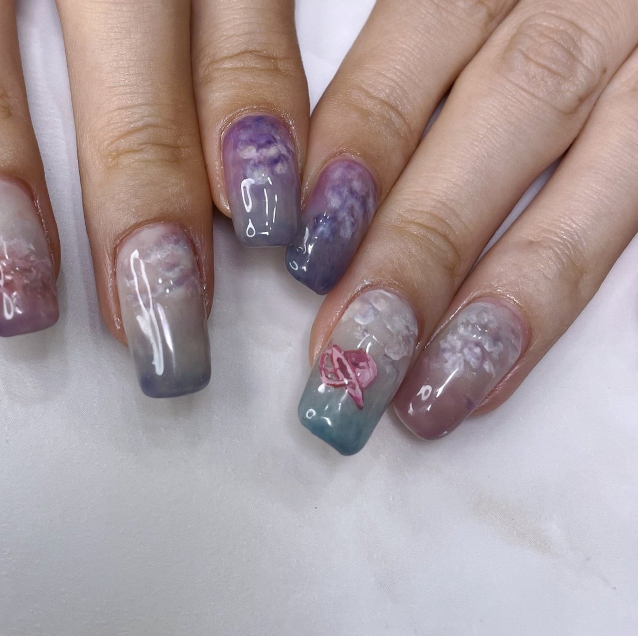 オールシーズン ハンド ジェルネイル お客様 浦安ネイルサロン Cb Nailのネイルデザイン No 778 ネイルブック