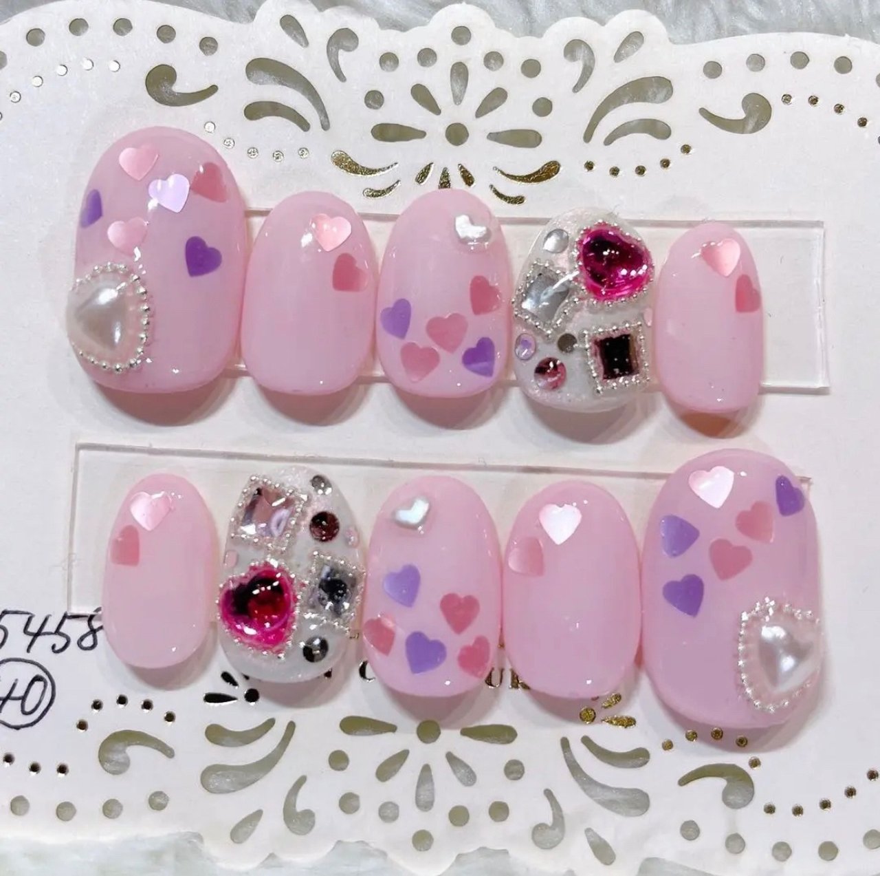 冬/バレンタイン/パーティー/デート/ハンド - muu nailのネイル 