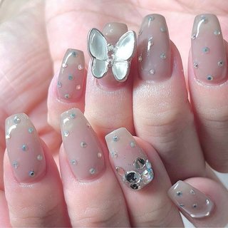 ⠀ ⠀

#シアーブラック #ジェルネイル #ネイルアート #ニュアンスネイル #ドットネイル #キラキラ #冬ネイル #大人ネイル #岡山ネイル#岡山 #バタフライネイル#シンプルネイル #💅 #かわいい #new #スクエアネイル #キラキラネイル #きれいめネイル #淡色女子#淡色ネイル #冬 #ハンド #シンプル #大理石 #ニュアンス #押し花 #キラキラ #ロング #スクエア #ブラック #シルバー #メタリック #ジェルネイル #お客様 #nail atelier M #ネイルブック