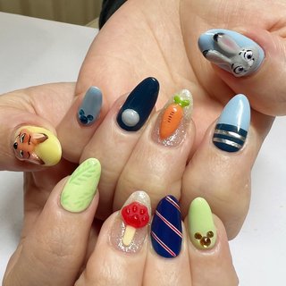 ズートピア ニック ジュディ ネイルパーツ ズートピア ニック ジュディ ネイルパーツ 【公式通販】