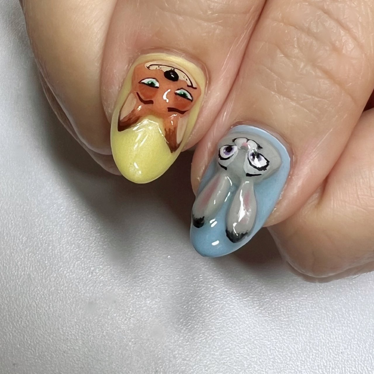 オールシーズン/ハンド/アニマル柄/痛ネイル/3D - kana_nail_akabaneの