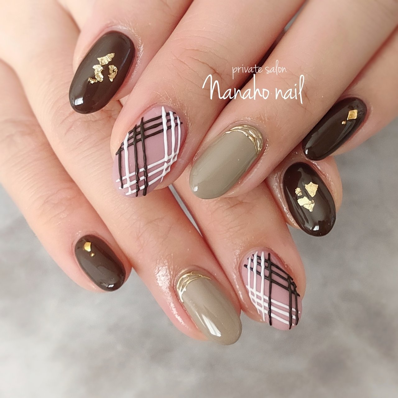 秋/冬/バレンタイン/ハンド/シンプル - Nanaho☆nail(大阪府八尾市)の