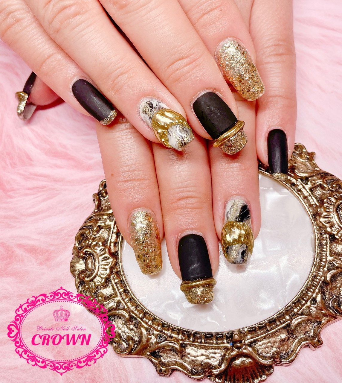 ネイルアクセサリー 冬/オールシーズン/成人式/旅行/ハンド - crown.nail_shizuokaのネイル