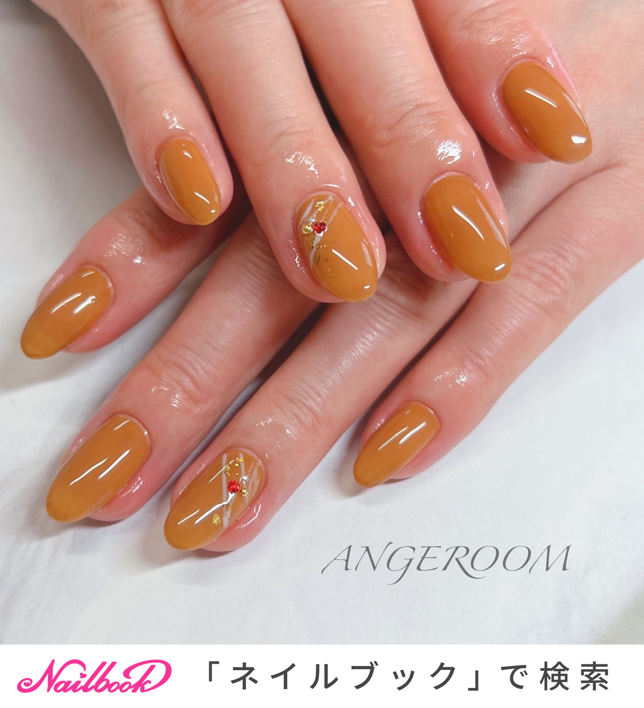 ANGEROOM Saaya☺︎のネイルデザイン[No.7855229]｜ネイルブック ANGEROOM   Saaya☺︎のネイルデザイン[No.7855229]｜ネイルブック