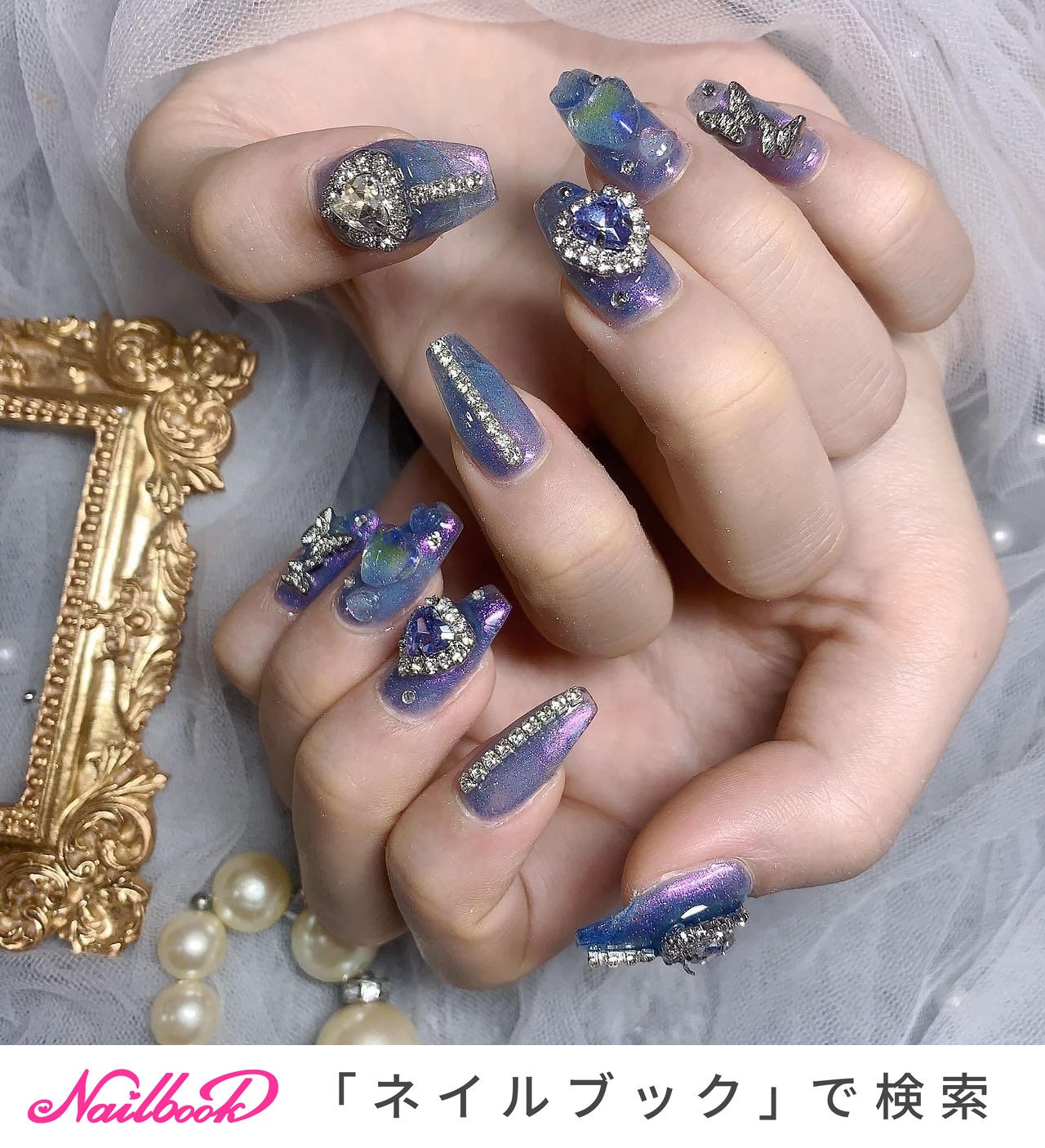 ジェルネイル - 雪奈のネイルデザイン[No.7858101]｜ネイルブック