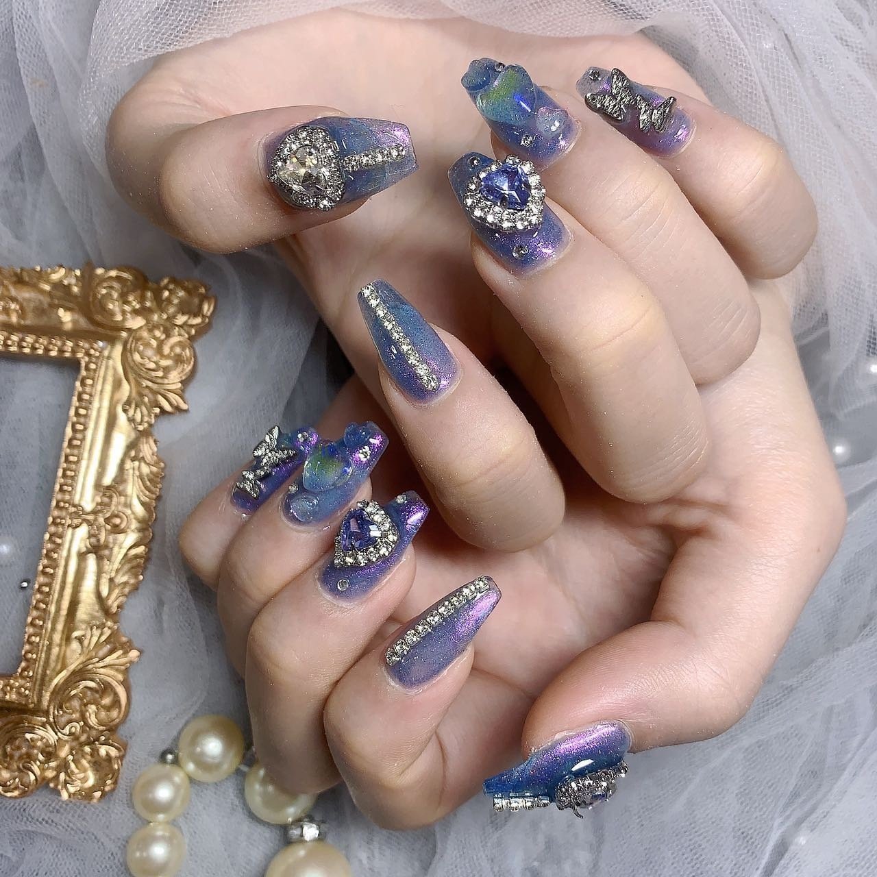 ジェルネイル - 雪奈のネイルデザイン[No.7858101]｜ネイルブック