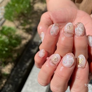louisvuittonのネイルデザイン｜ネイルブック