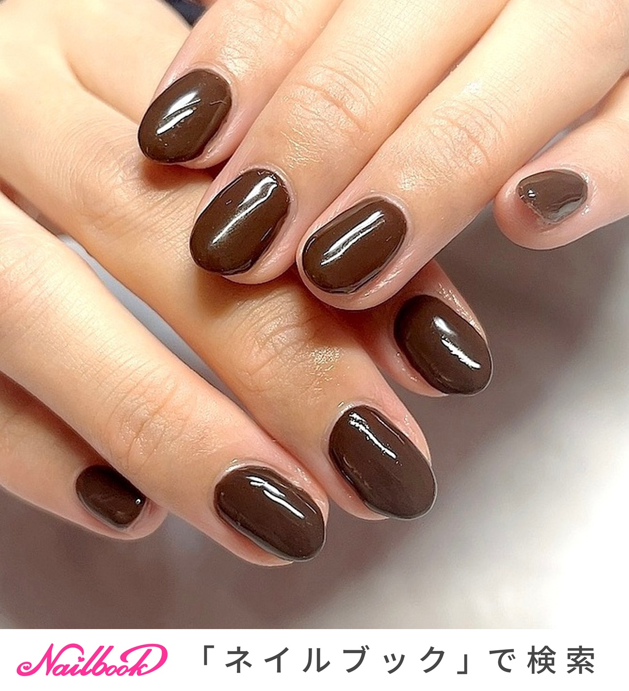 ブラウン - 💎crystal R ~nail salon~のネイルデザイン[No.7862158
