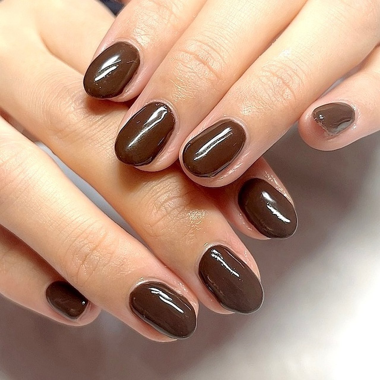 ブラウン - 💎crystal R ~nail salon~のネイルデザイン[No.7862158