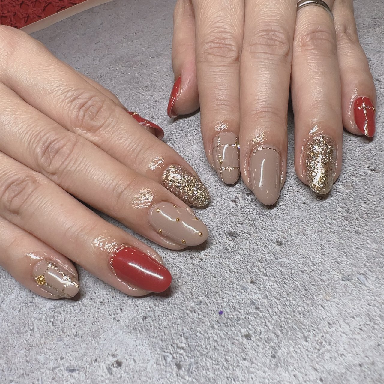 秋 冬 デート 女子会 ハンド Nail Eyelash ちゅらのネイルデザイン No ネイルブック