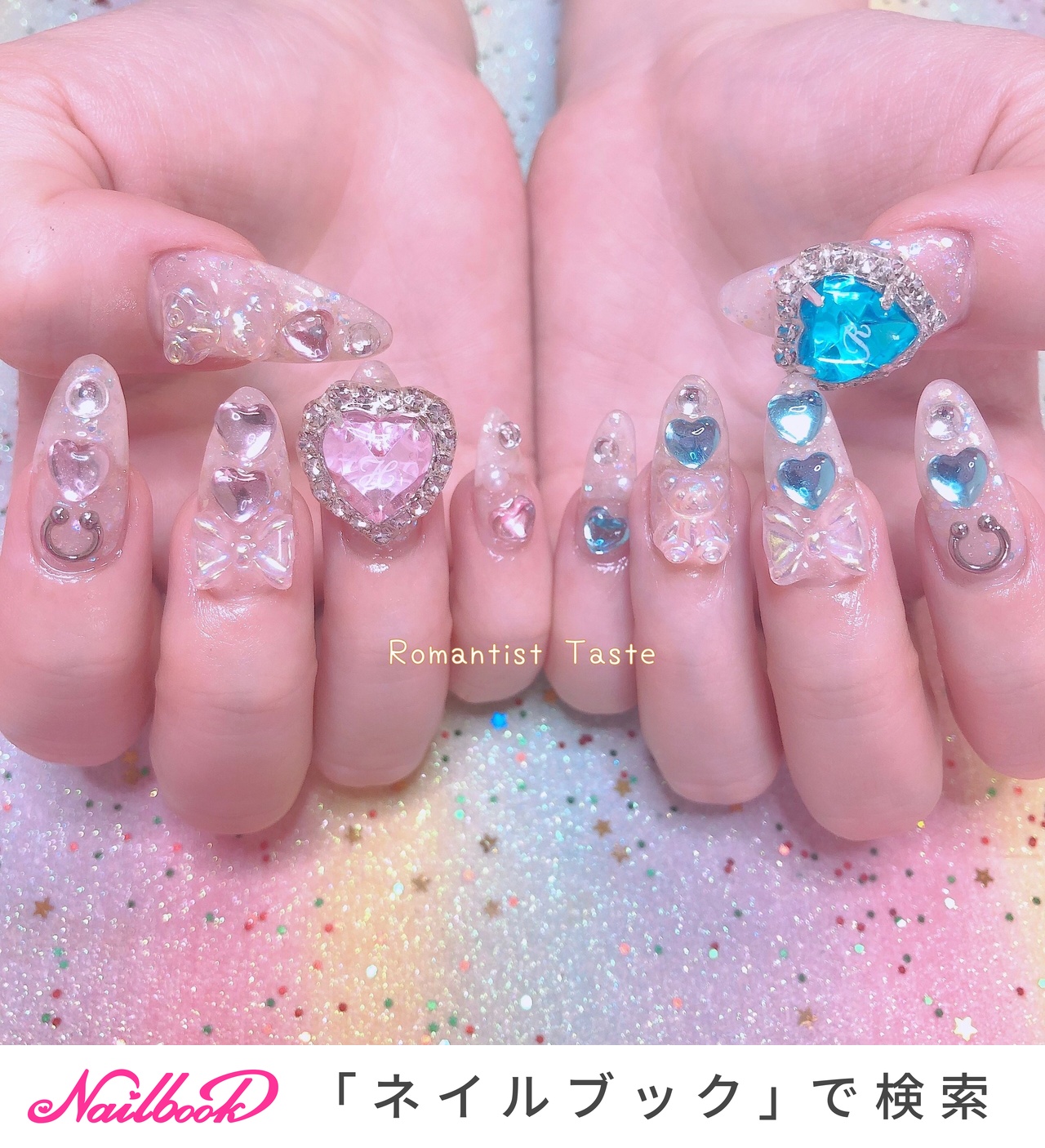 ÖHana nail パーツ一覧➅ ハート 日本に - ネイルパーツ