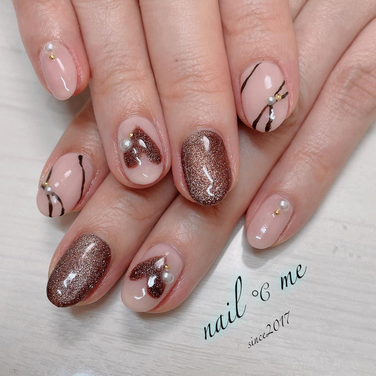 バレンタイン/ハート/マグネット - Nail ℃ me【ネイルドミー 】の