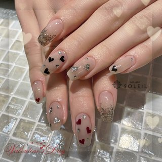 人気順｜ドット(水玉)/#ハートビジューのネイルデザイン｜ネイルブック 