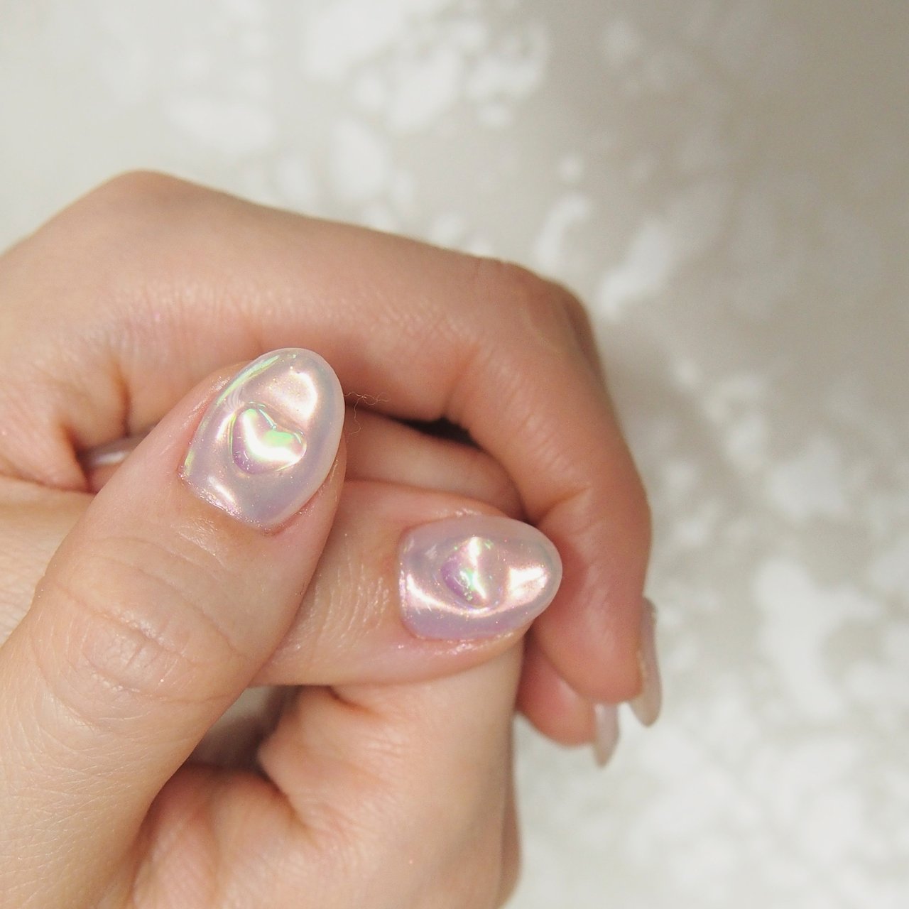 オールシーズン/ハンド/3D/オーロラ/ピンク - nailist kajiのネイル