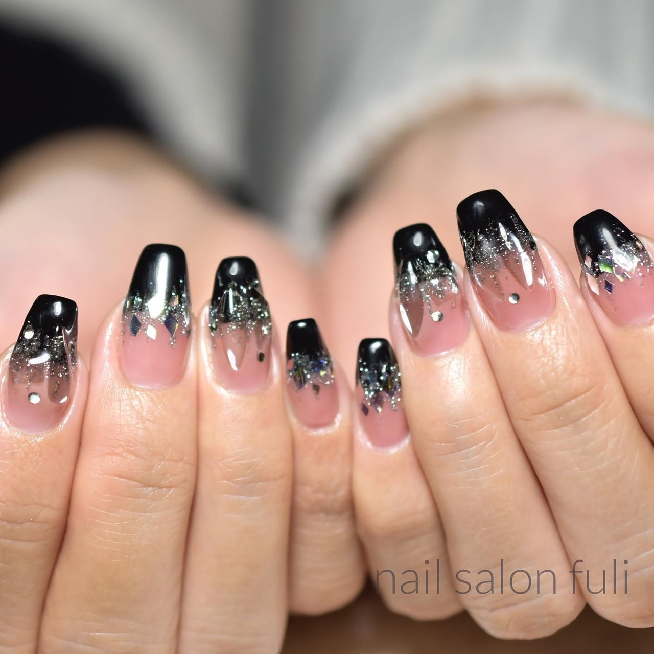 秋 冬 パーティー 女子会 ハンド Nail Salon Fuliのネイルデザイン No ネイルブック