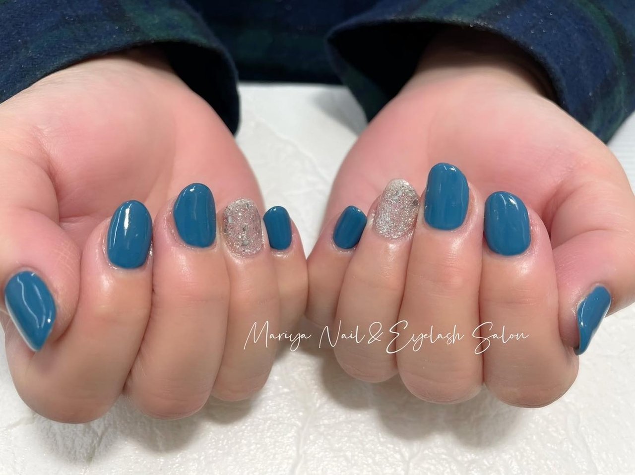 ハンド/シンプル/ラメ/ワンカラー - Mariya Nail&Eyelash Salon and