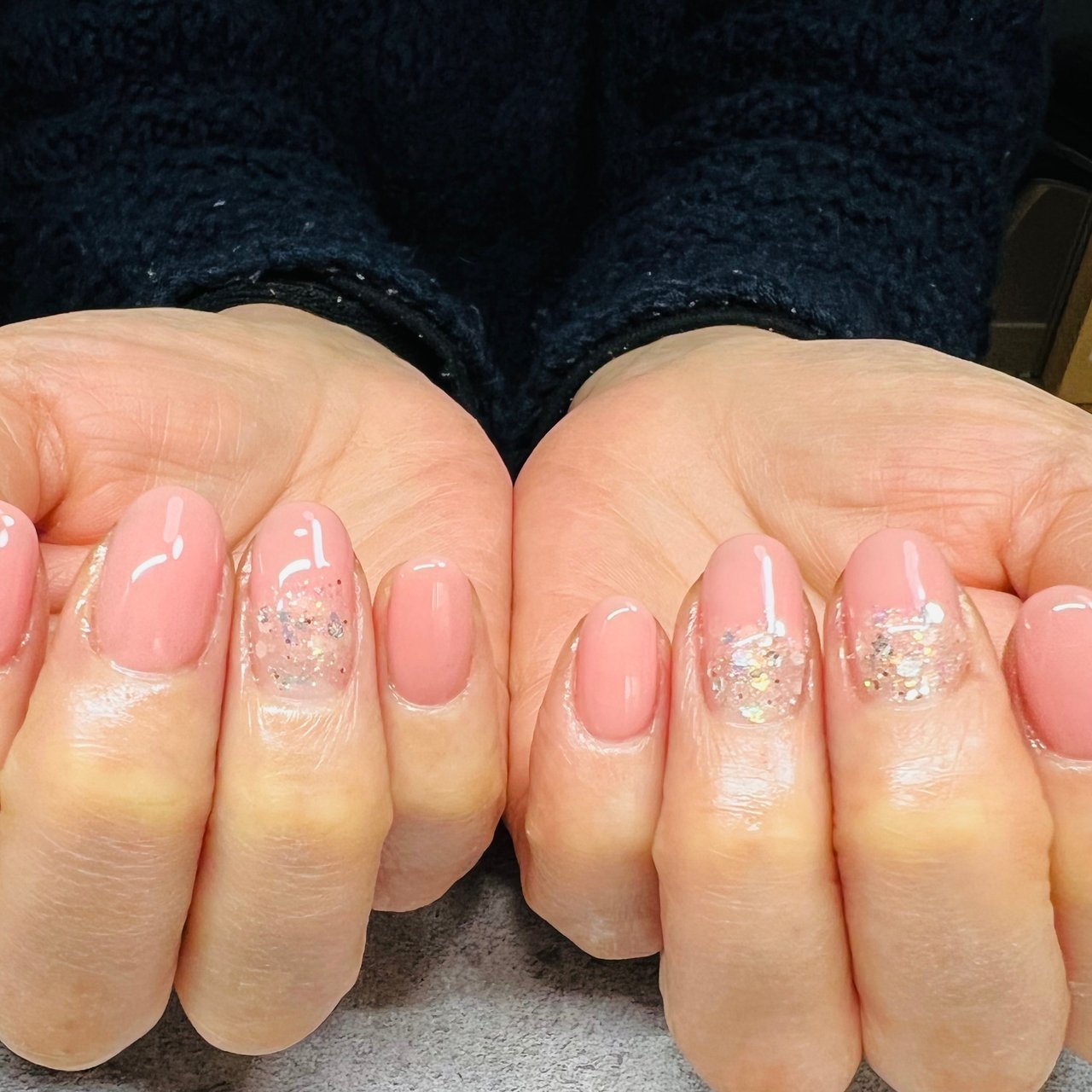 春 ハンド シンプル ショート オーバル Chachaのネイルデザイン No ネイルブック