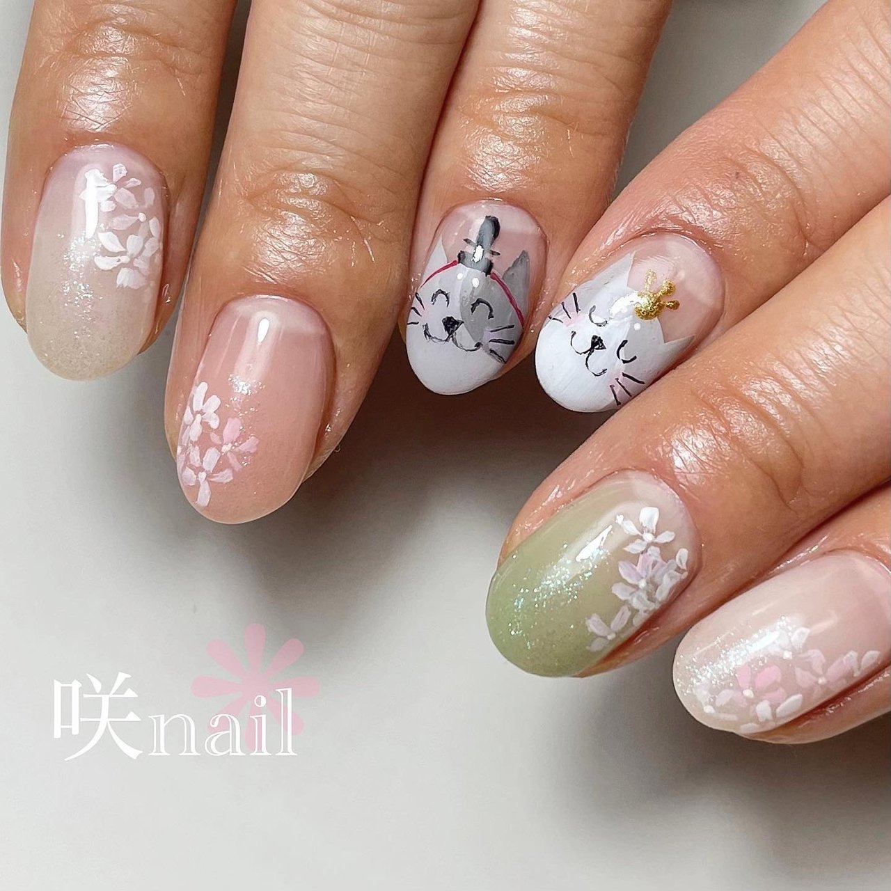 春/パーティー/デート/女子会/ハンド - 咲nail 【saki】のネイル