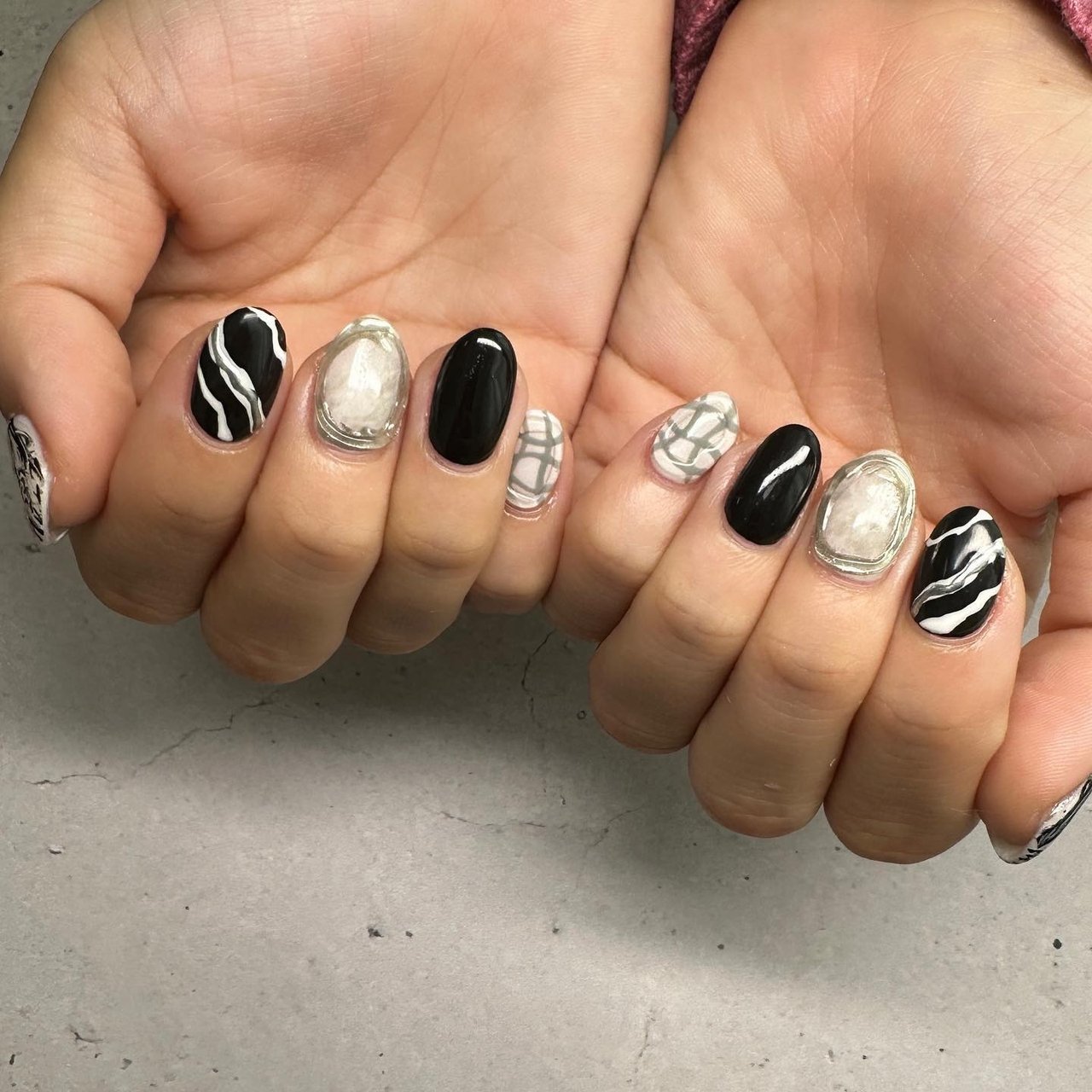 ニュアンス/個性派/韓国/ジェルネイル - nailsalontonicのネイル