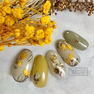 人気順｜グリーン(緑)/#ちゅるんネイルのネイルデザイン｜ネイル