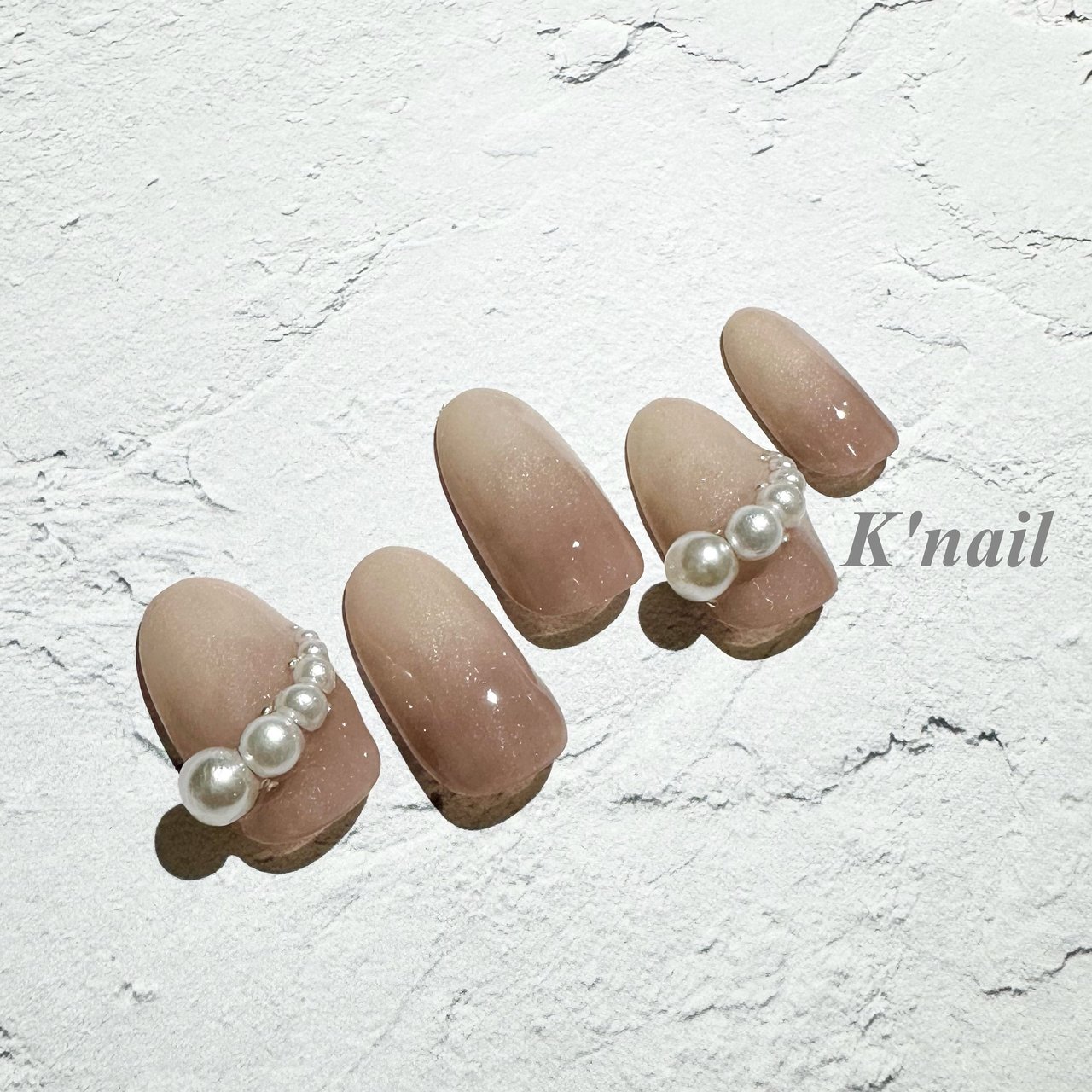 EVERNAIL ベージュ グラデーション ネイルチップ 【公式通販】