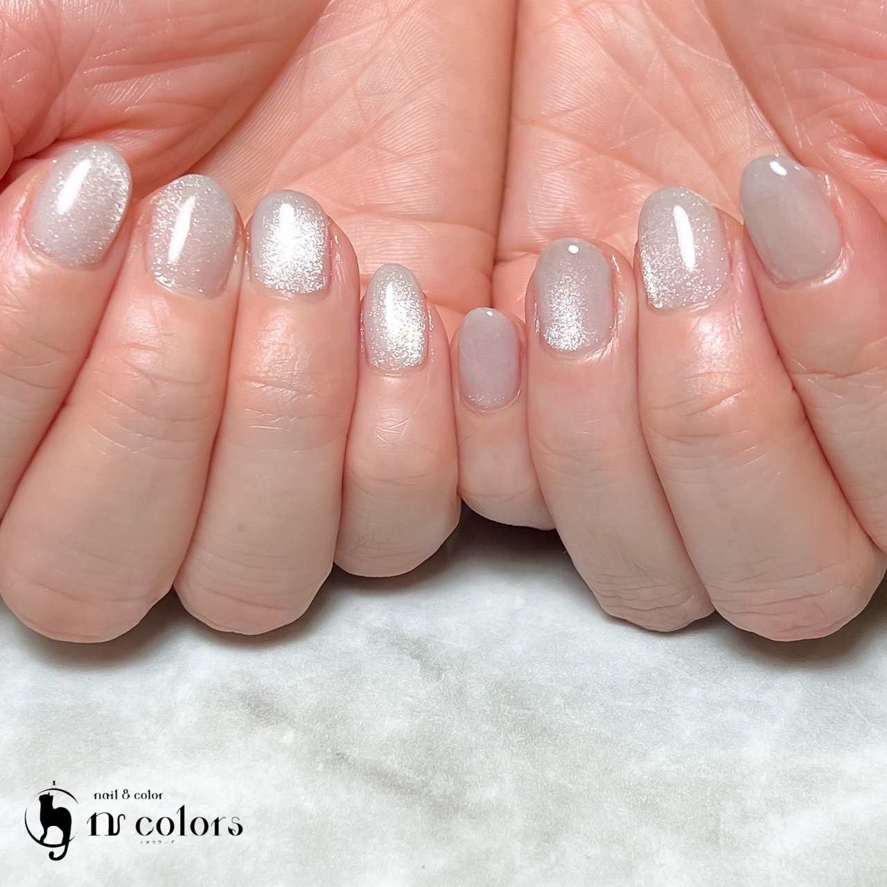 冬/ブライダル/ハンド/マグネット/ホワイト - 仙台 n colors（エヌ