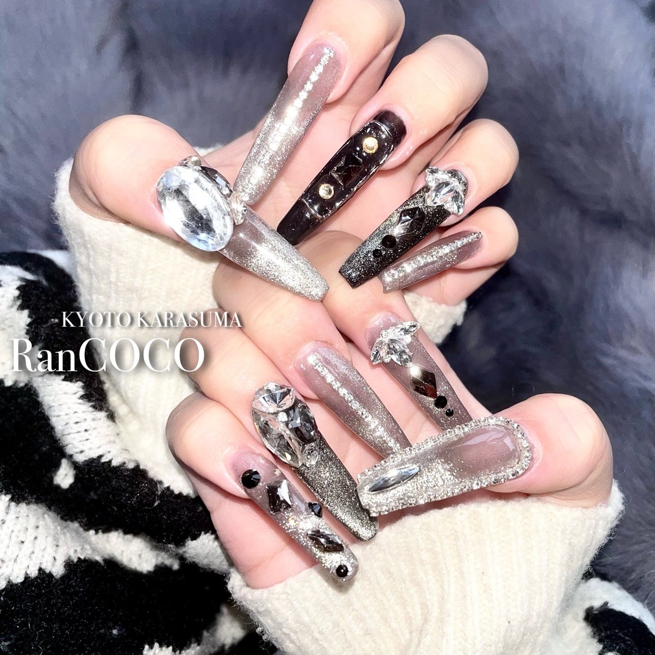NO.20 ネイルチップ ギャル GAL NAIL ︎ギャルネイルチップ | Rawr