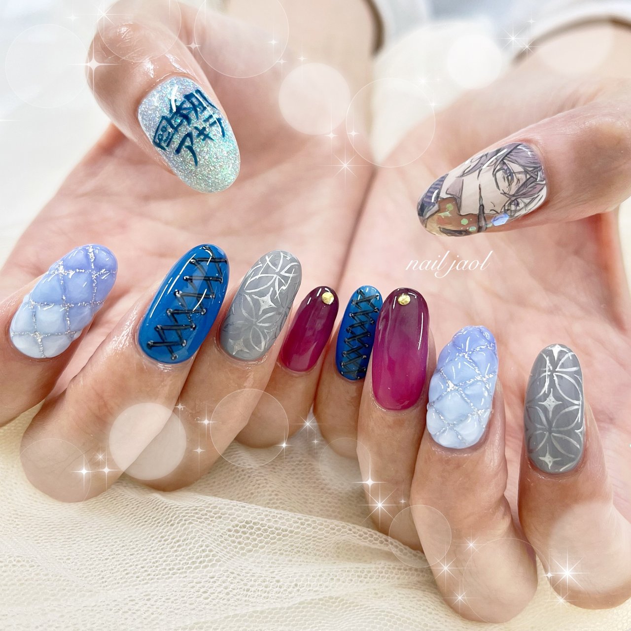 なぎちゃん様 専用 痛ネイルオーダー オールシーズン/ハンド/痛ネイル