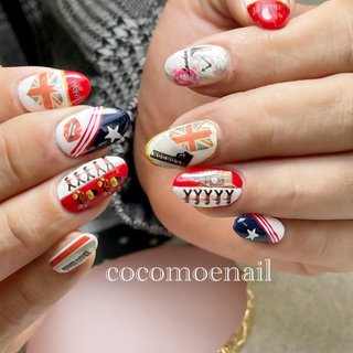人気順｜#レトロアメリカンポップのネイルデザイン｜ネイルブック