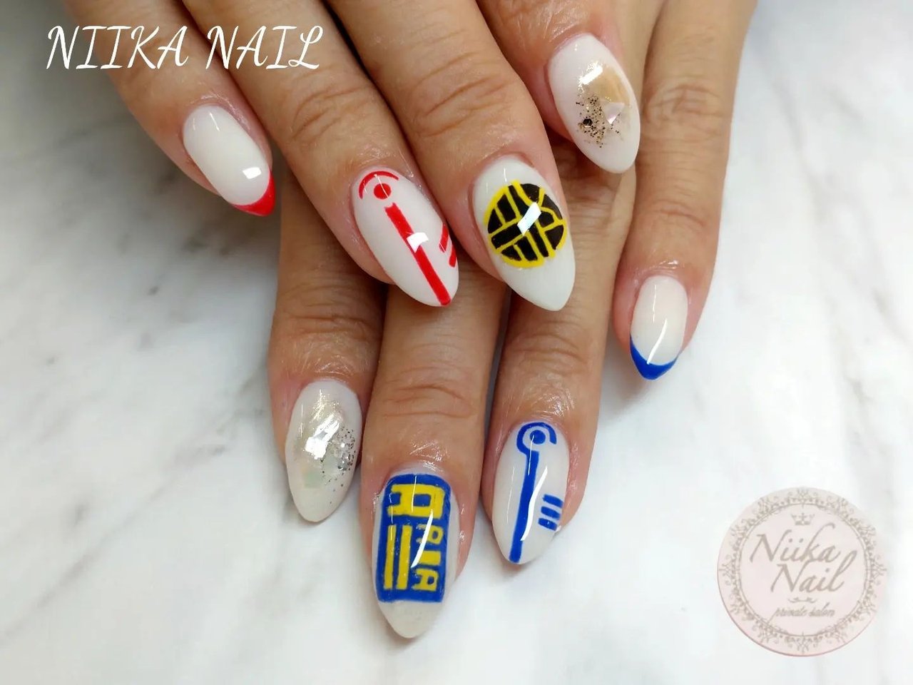 冬/オールシーズン/ライブ/デート/ハンド - Sa7e_Kuriharaのネイル