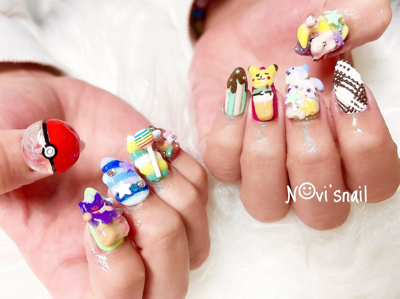 N‪‪☺︎‬vi's nailのネイルデザイン[No.7923360]｜ネイルブック‬