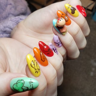 あんぱん　ネイルパーツ5点 アンパンマンパーツのネイルデザイン｜ネイルブック