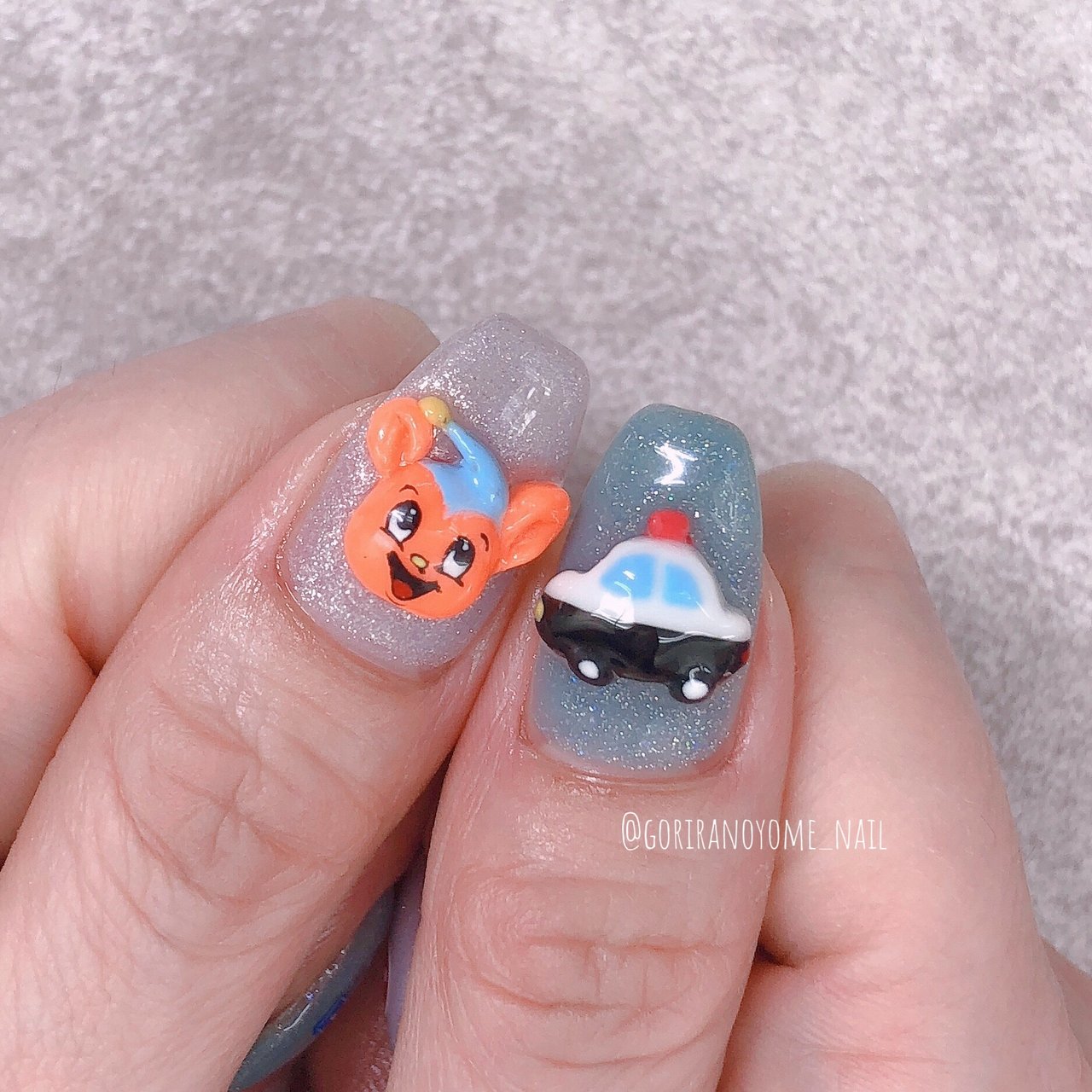 痛ネイル/ジェルネイル - NAILSALON 710-ﾅﾅｲﾁｾﾞﾛ-のネイルデザイン[No