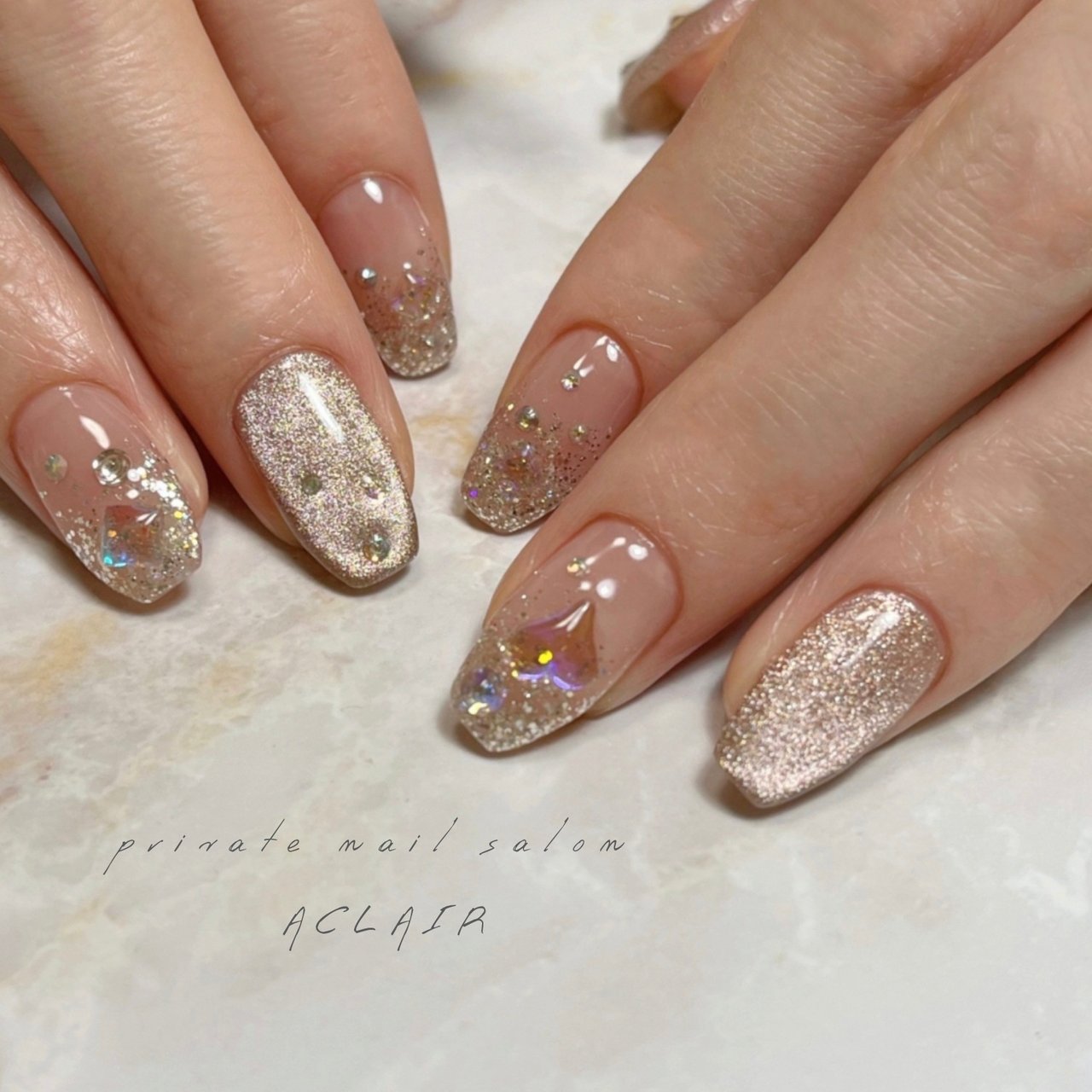 うるちゅるムーンネイル/レトロ/コンパクト/オーロラ 920f14340152120a2d74bcce3214a0