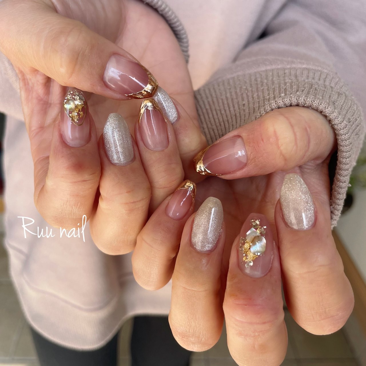 春/卒業式/入学式/オフィス/ハンド - ruunail0803のネイルデザイン[No