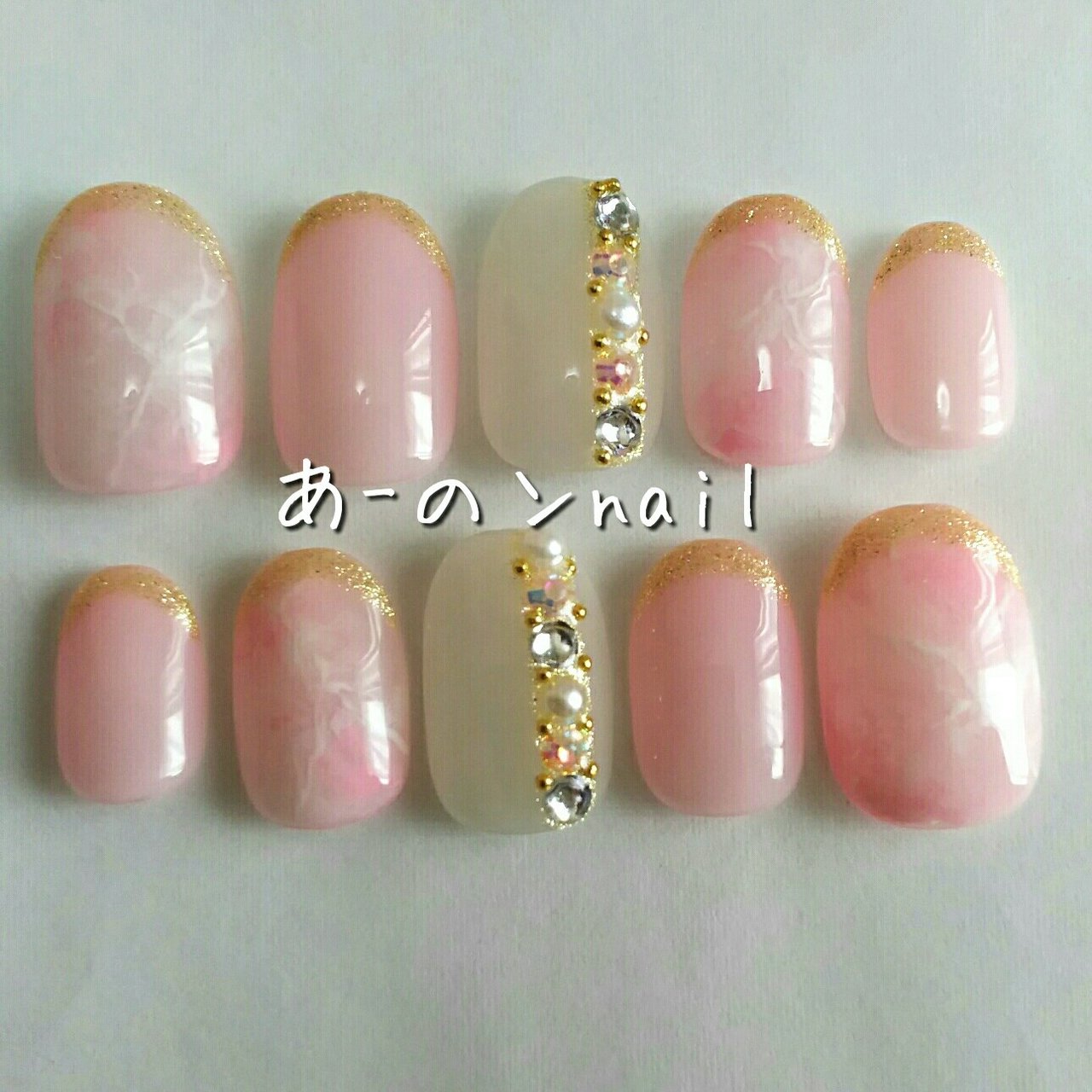 春 パーティー デート 女子会 ハンド ネイルチップ販売 あ のンnail のネイルデザイン No ネイルブック