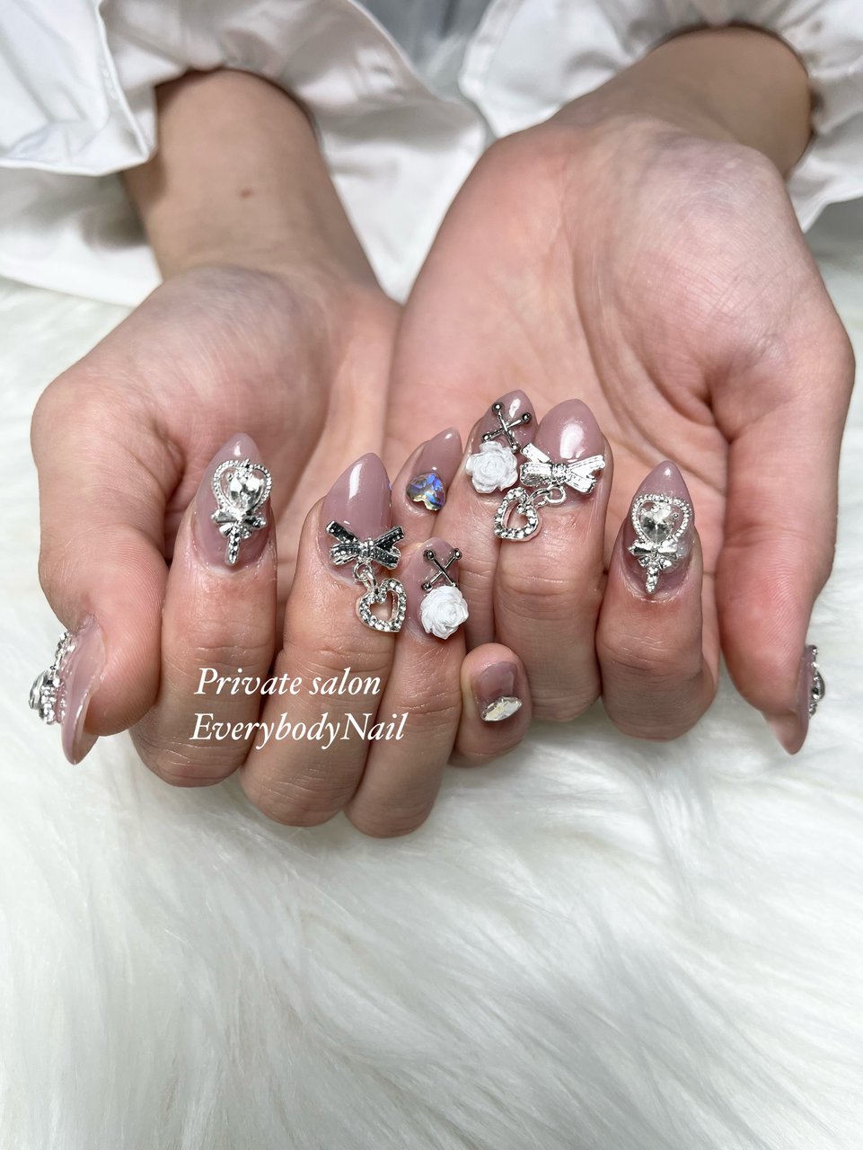 春/冬/卒業式/入学式/ハンド - 〜EverybodyNail〜 yukariのネイル