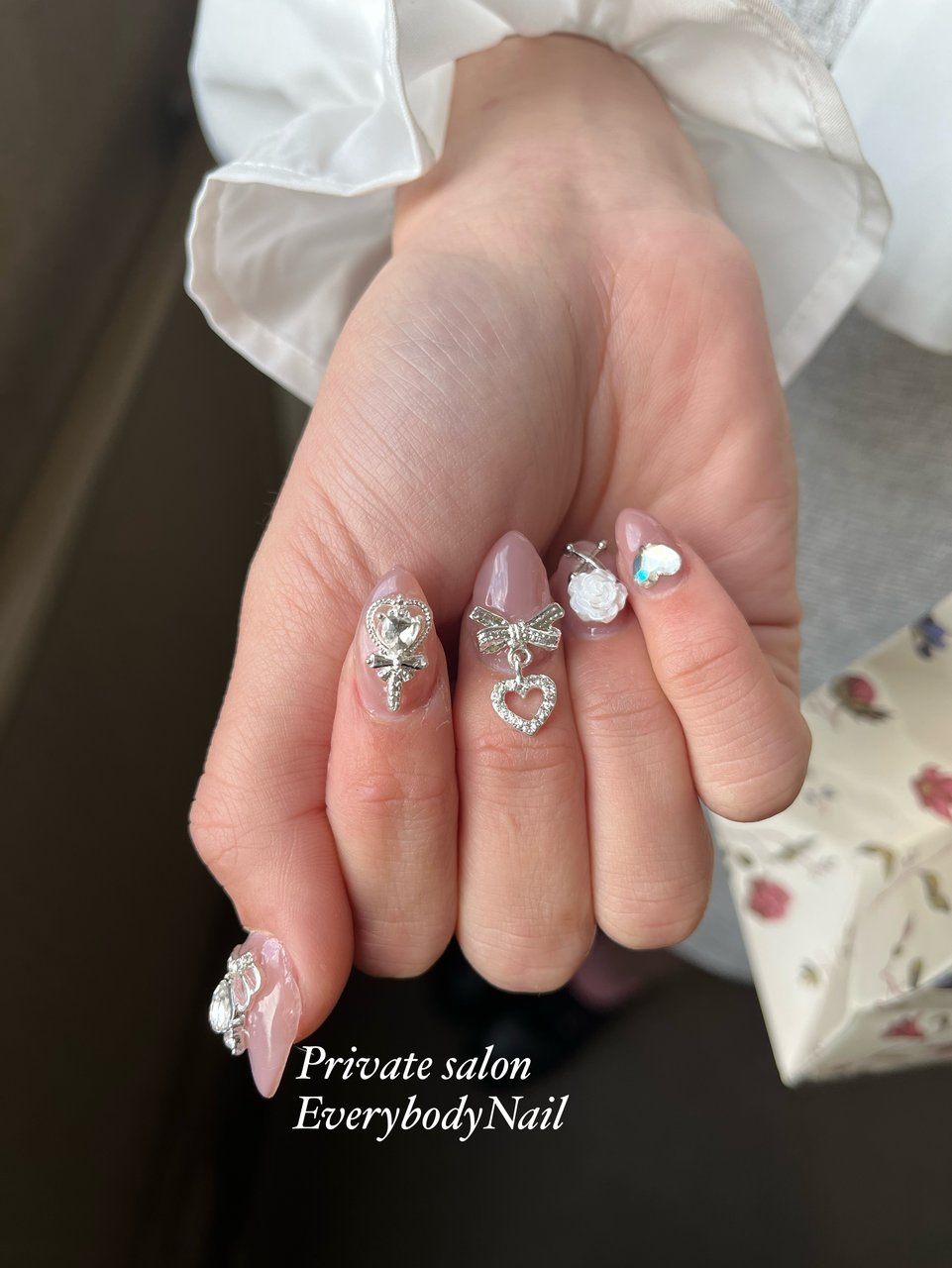 春/冬/卒業式/入学式/ハンド - 〜EverybodyNail〜 yukariのネイル