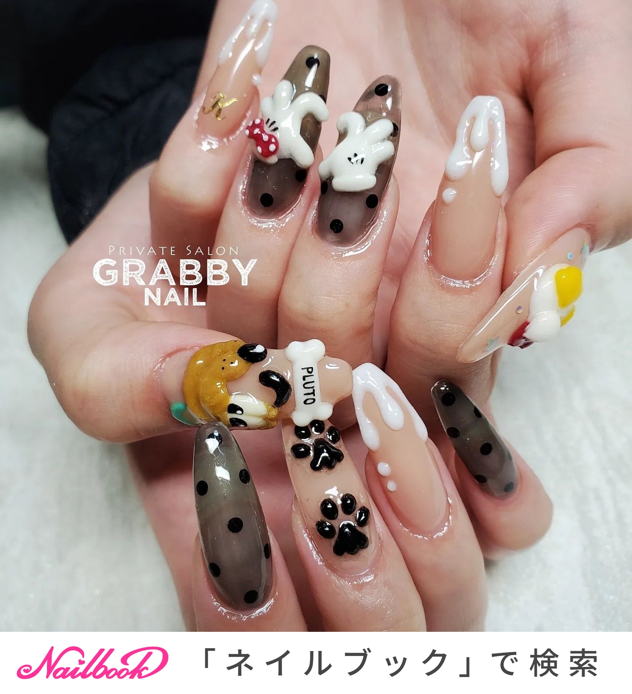 人気順｜#プルートネイルのネイルデザイン｜ネイルブック