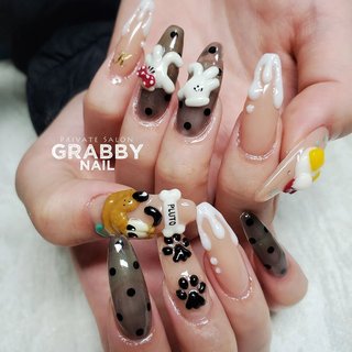 ディズニーネイルパーツ プルート Pluto キャラネイル☆プルート | TOKIO NAIL