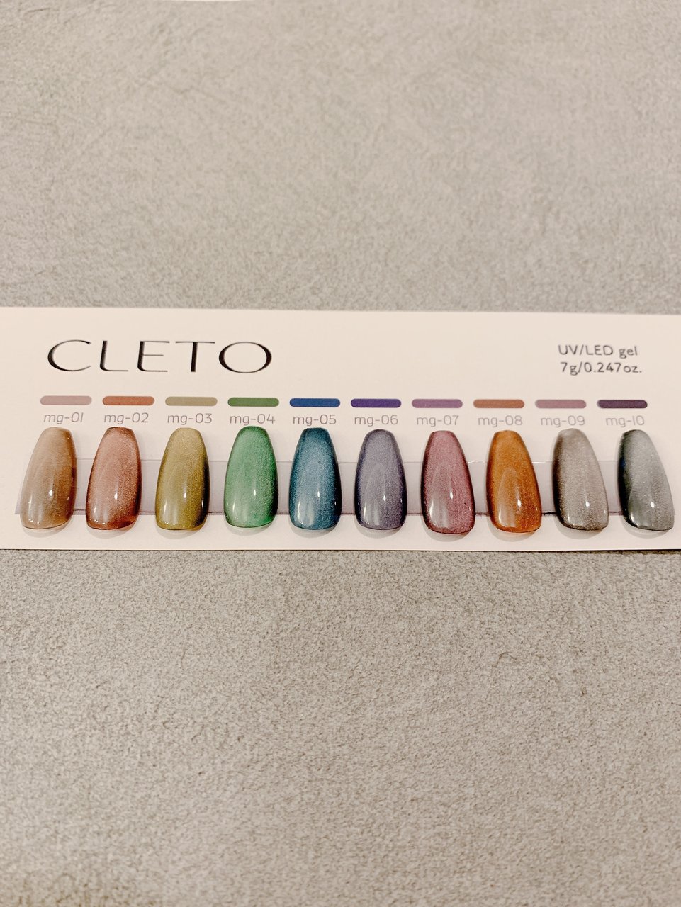 CharmeNAILクレト CLETO ミクロマグ 全10色 超微粒子マグネット