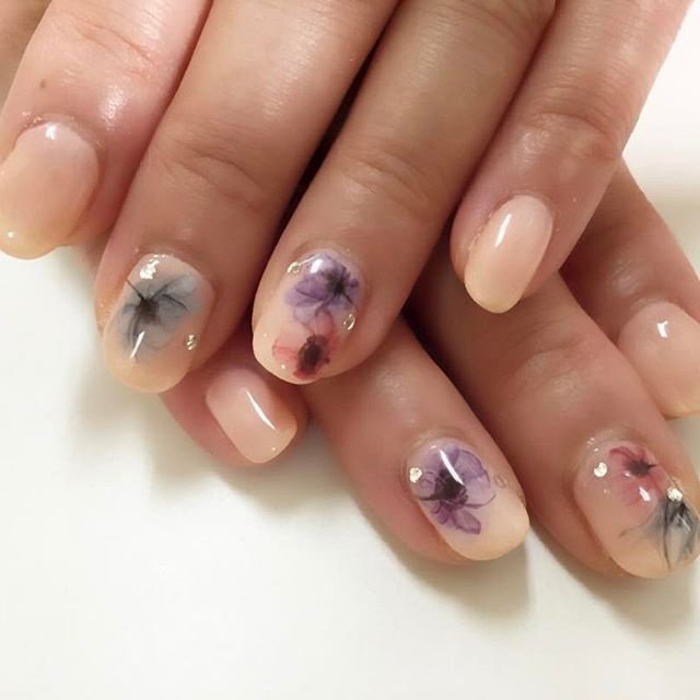 オールシーズン オフィス デート 女子会 ハンド Nail Leasのネイルデザイン No ネイルブック