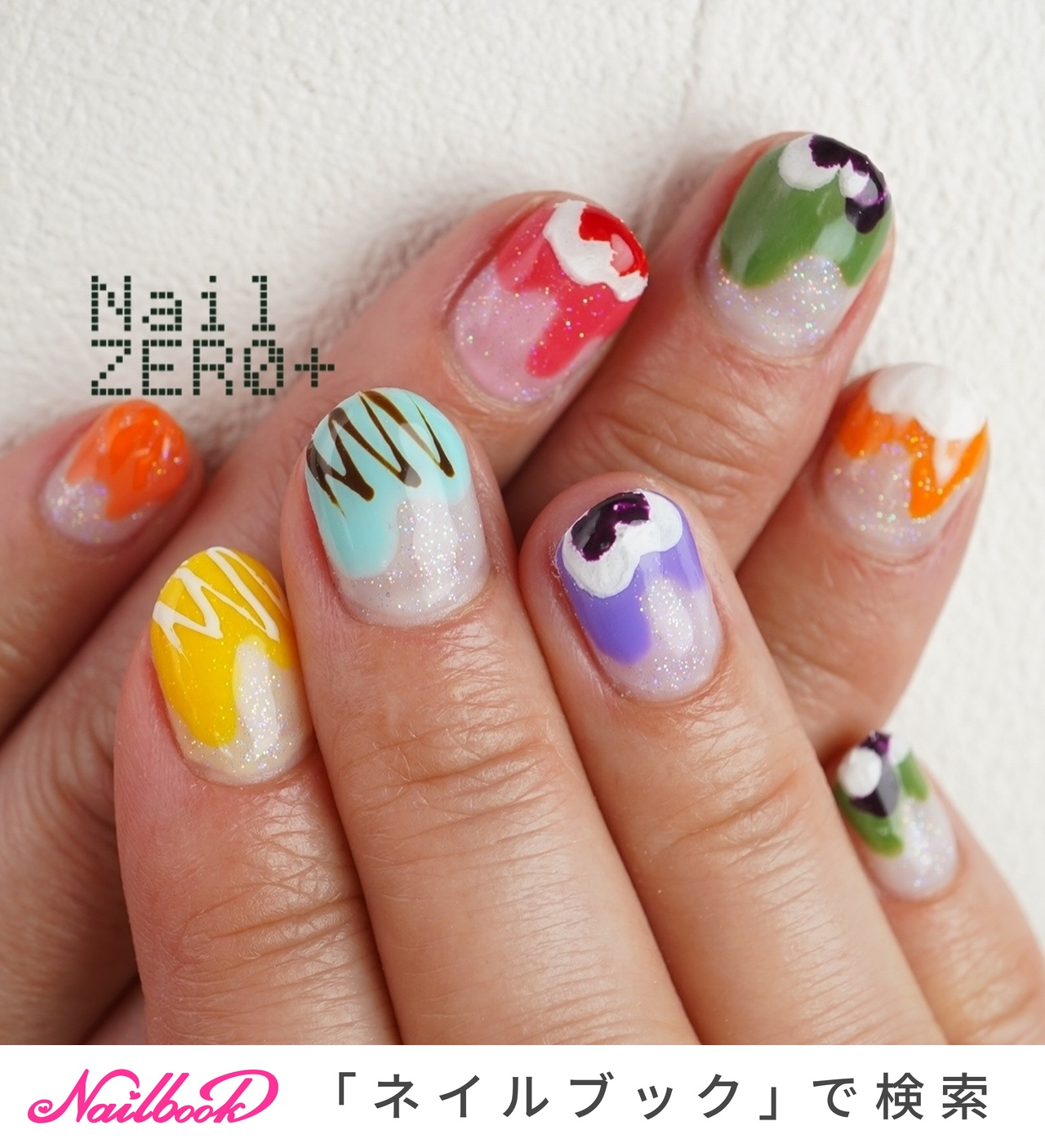 ネイルアート用品(筆など) RUI ネイリスト考案のアートに合わせた筆13種類 zecca ブラシ ジェル